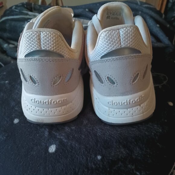 Adidas CloudFoam Sneakers Light Purple/Gray Women's 8 1/2 - Picture 2 of 3